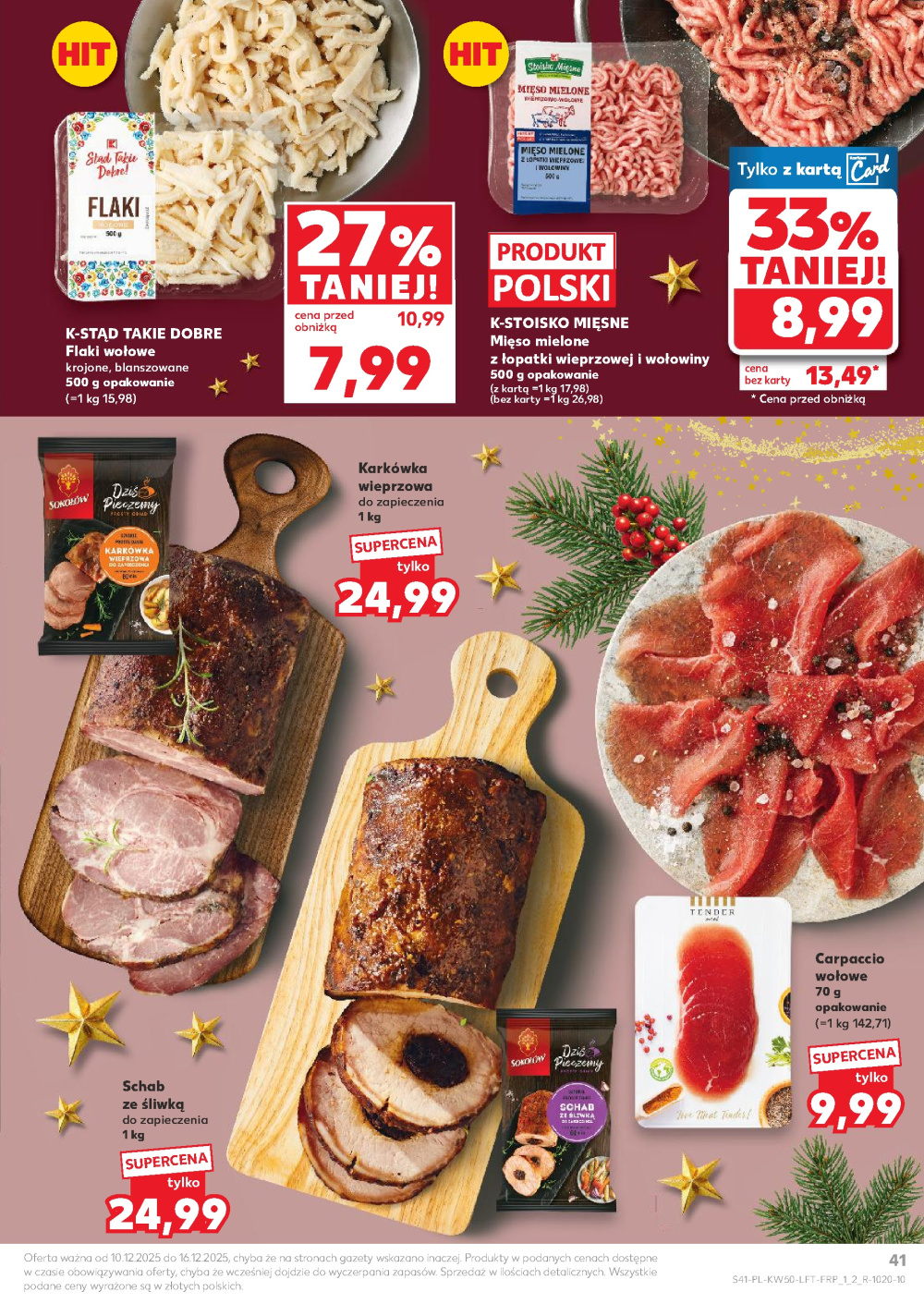 Leták Kaufland gazetka Cieszyn, Polsko - strana 41
