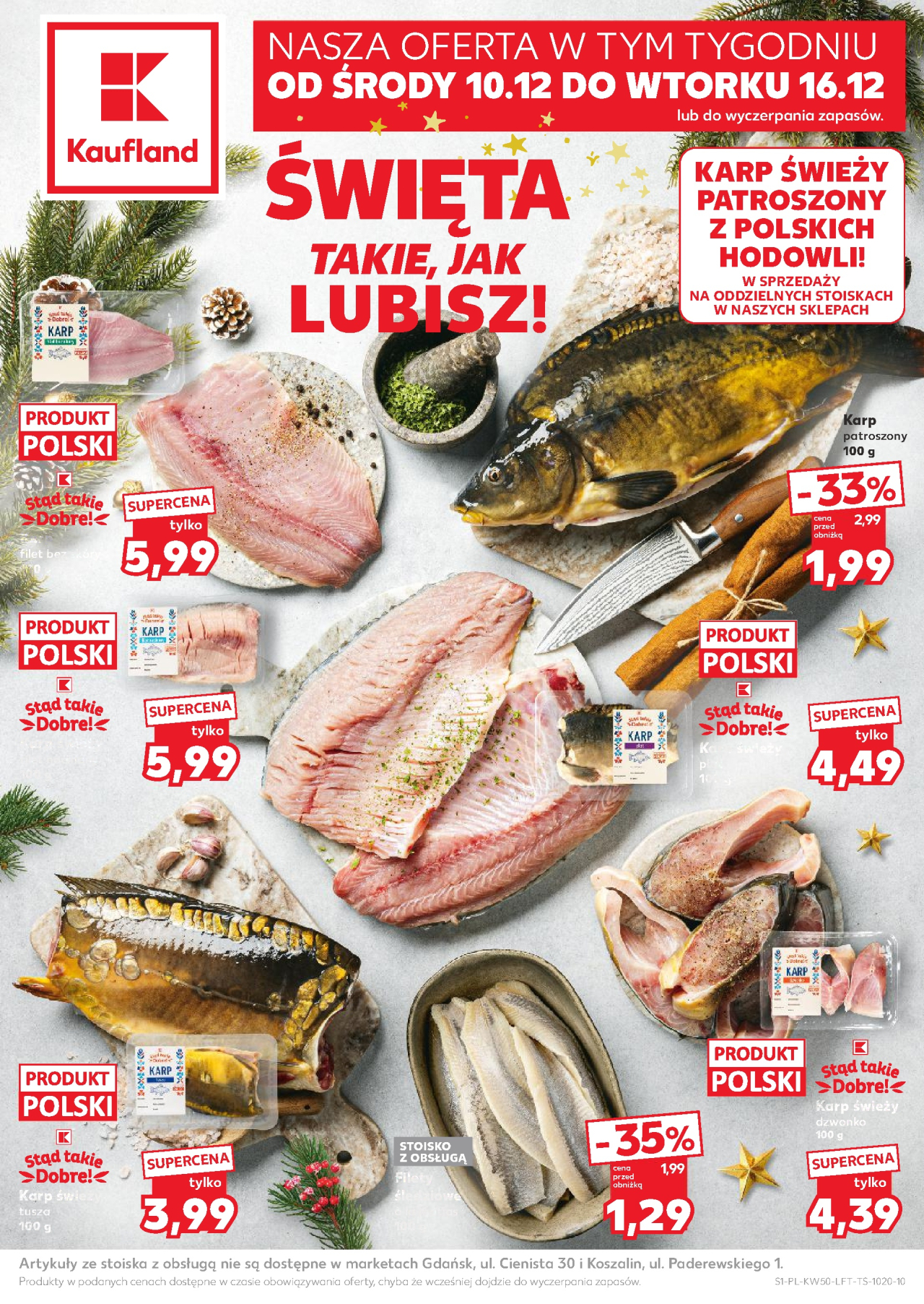 Kaufland gazetka Jarosław od 10. 12. 2025