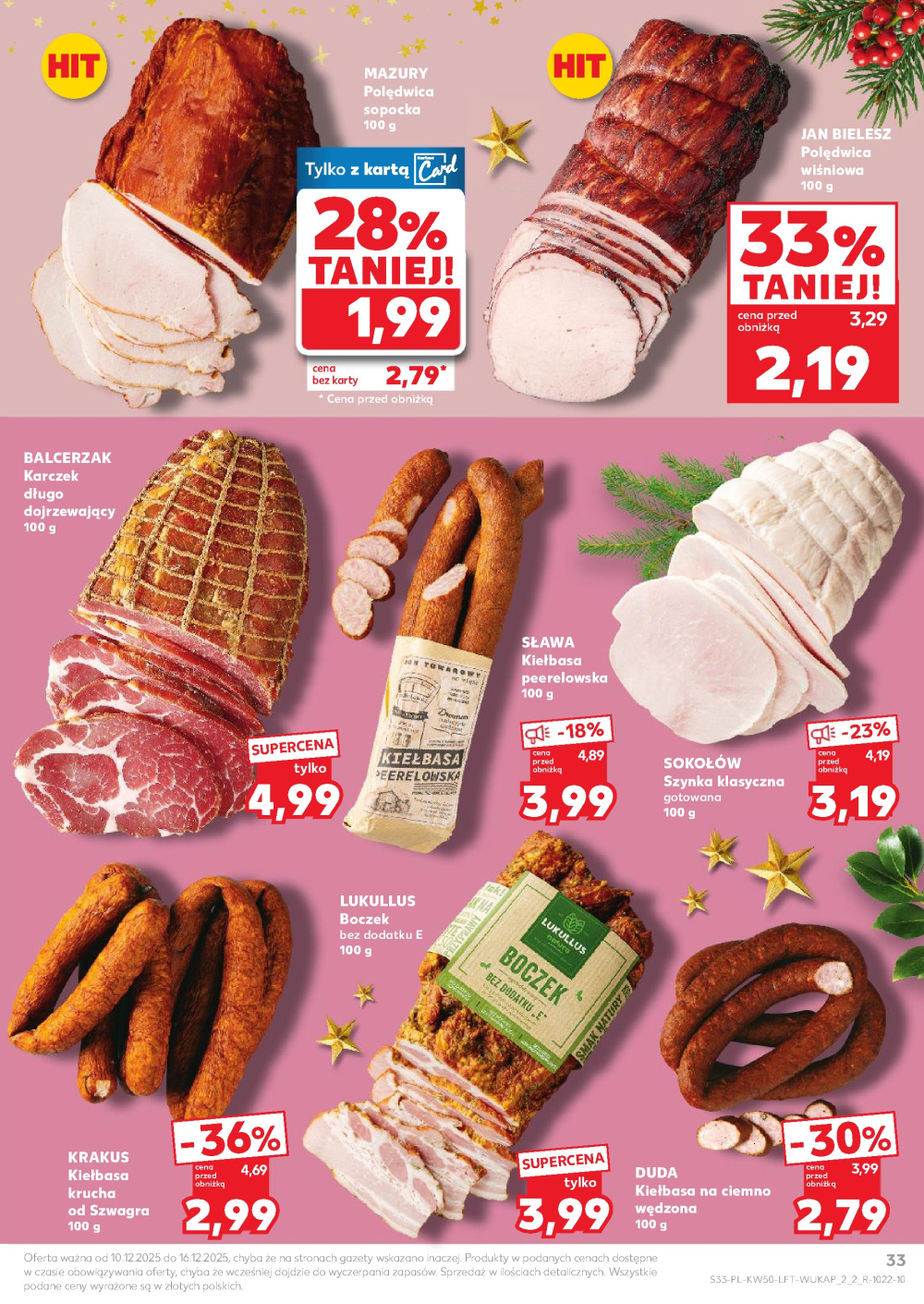 Leták Kaufland gazetka Żywiec, Polsko - strana 33