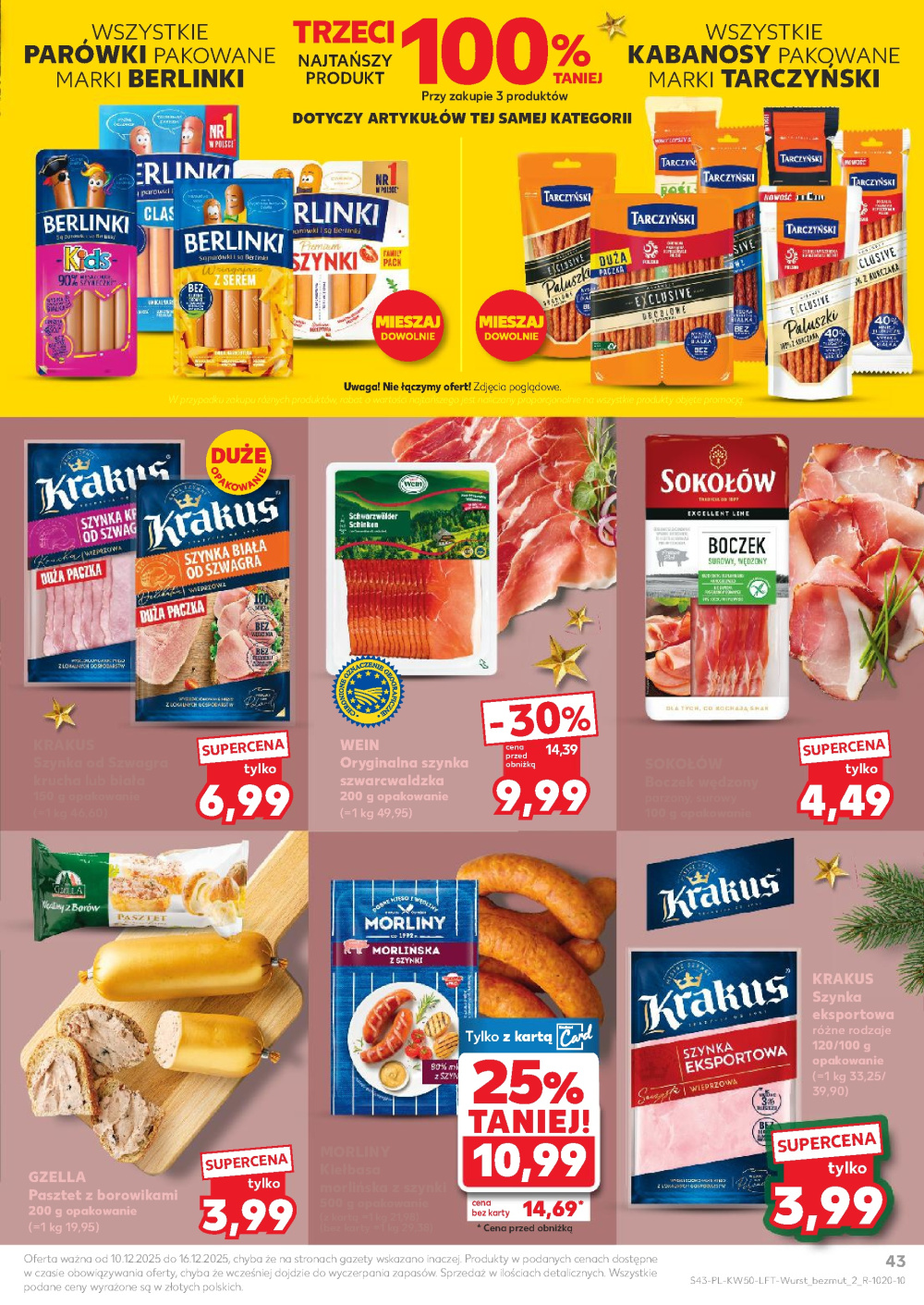 Leták Kaufland gazetka Żywiec, Polsko - strana 43