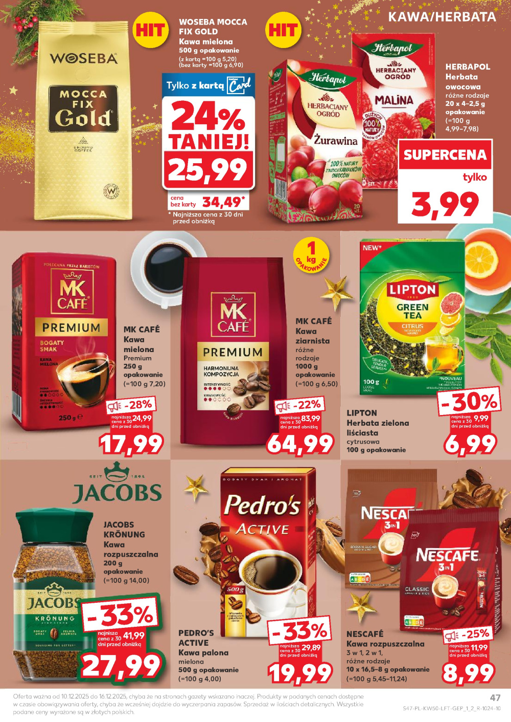 Leták Kaufland gazetka Żywiec, Polsko - strana 47