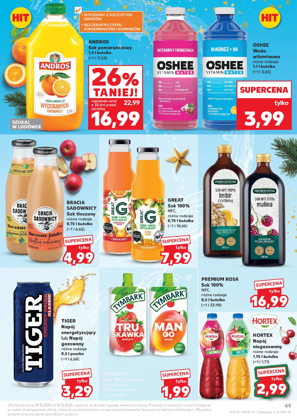 Leták Kaufland gazetka Żywiec, Polsko - strana 49