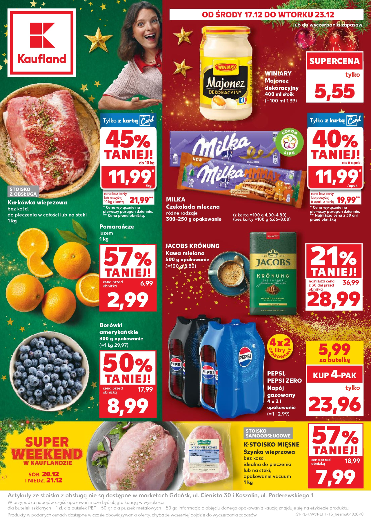 Kaufland gazetka Legnica od 17. 12. 2025