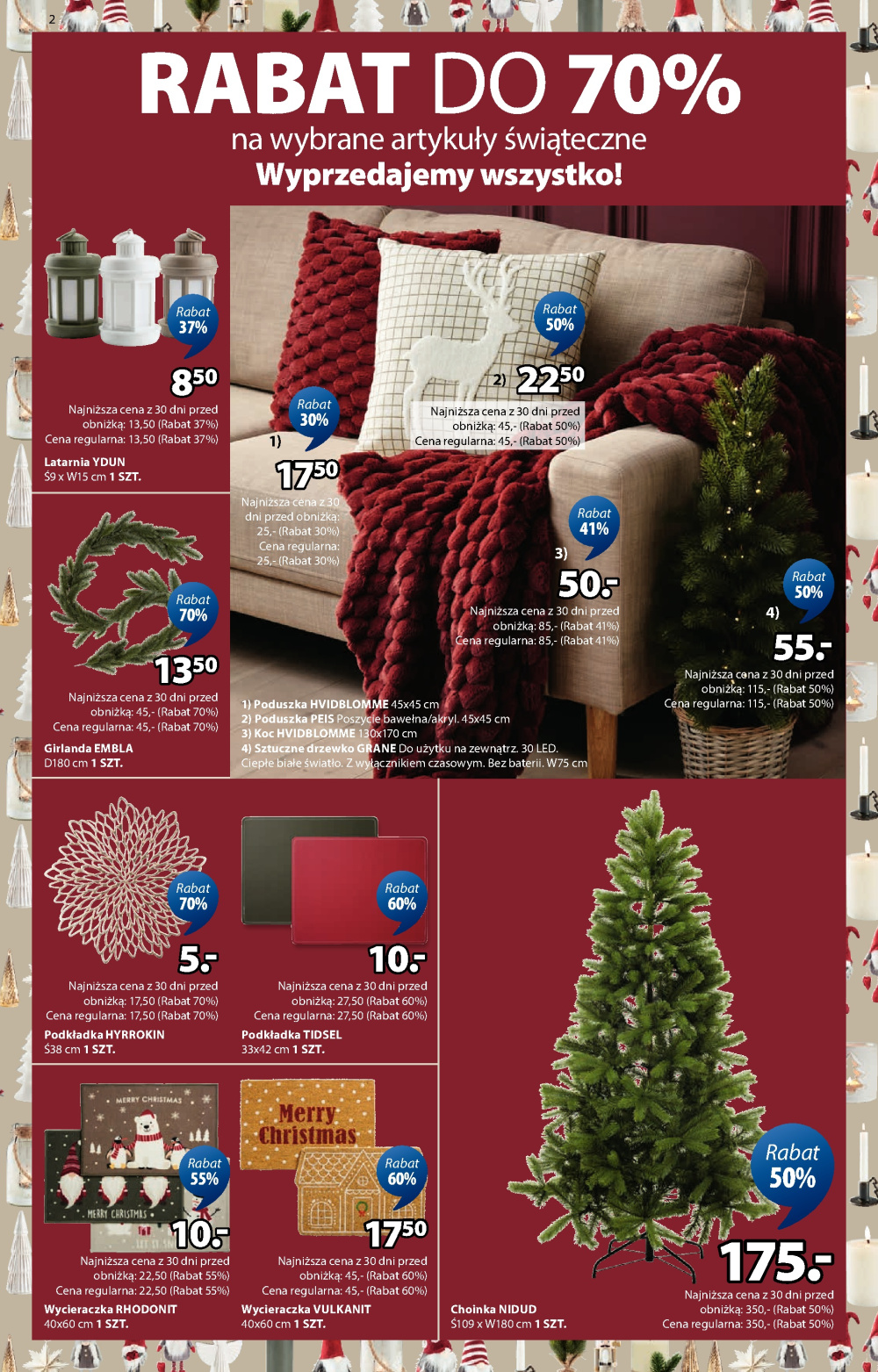 Leták Jysk gazetka, Polsko - strana 3