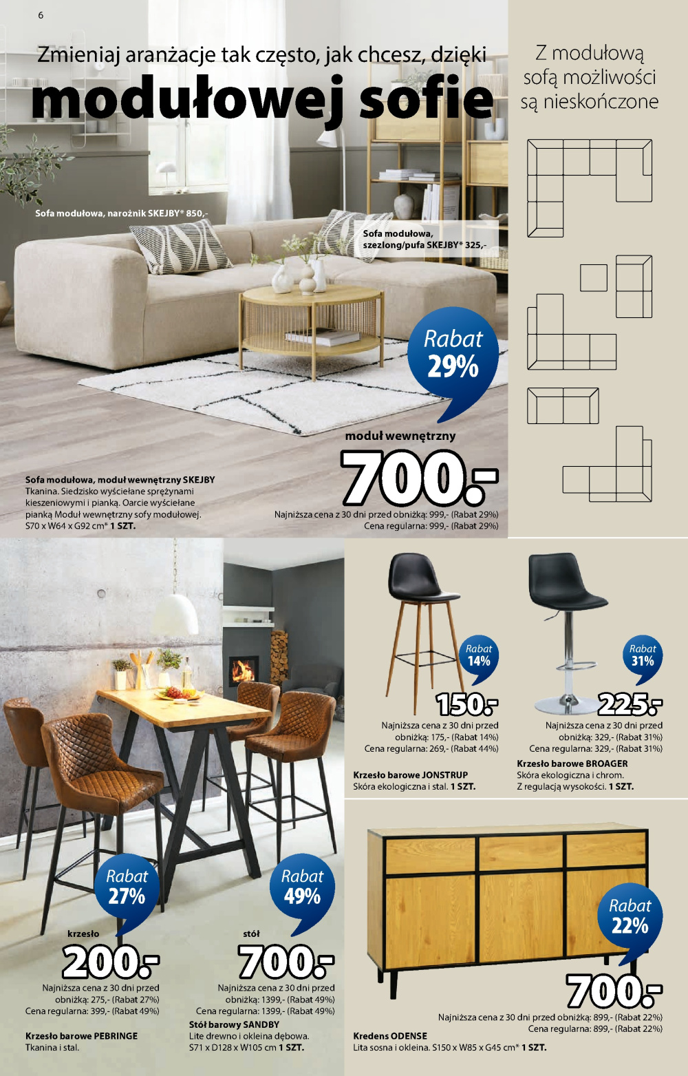 Leták Jysk gazetka, Polsko - strana 7