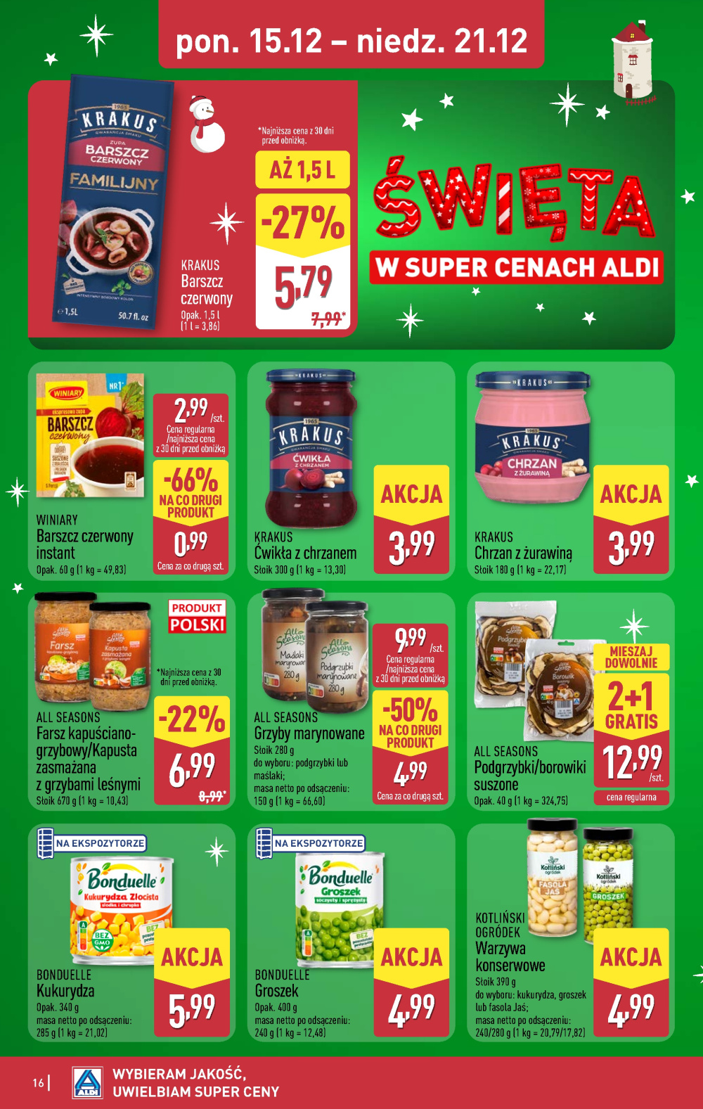 Leták Aldi offerta, Polsko - strana 16