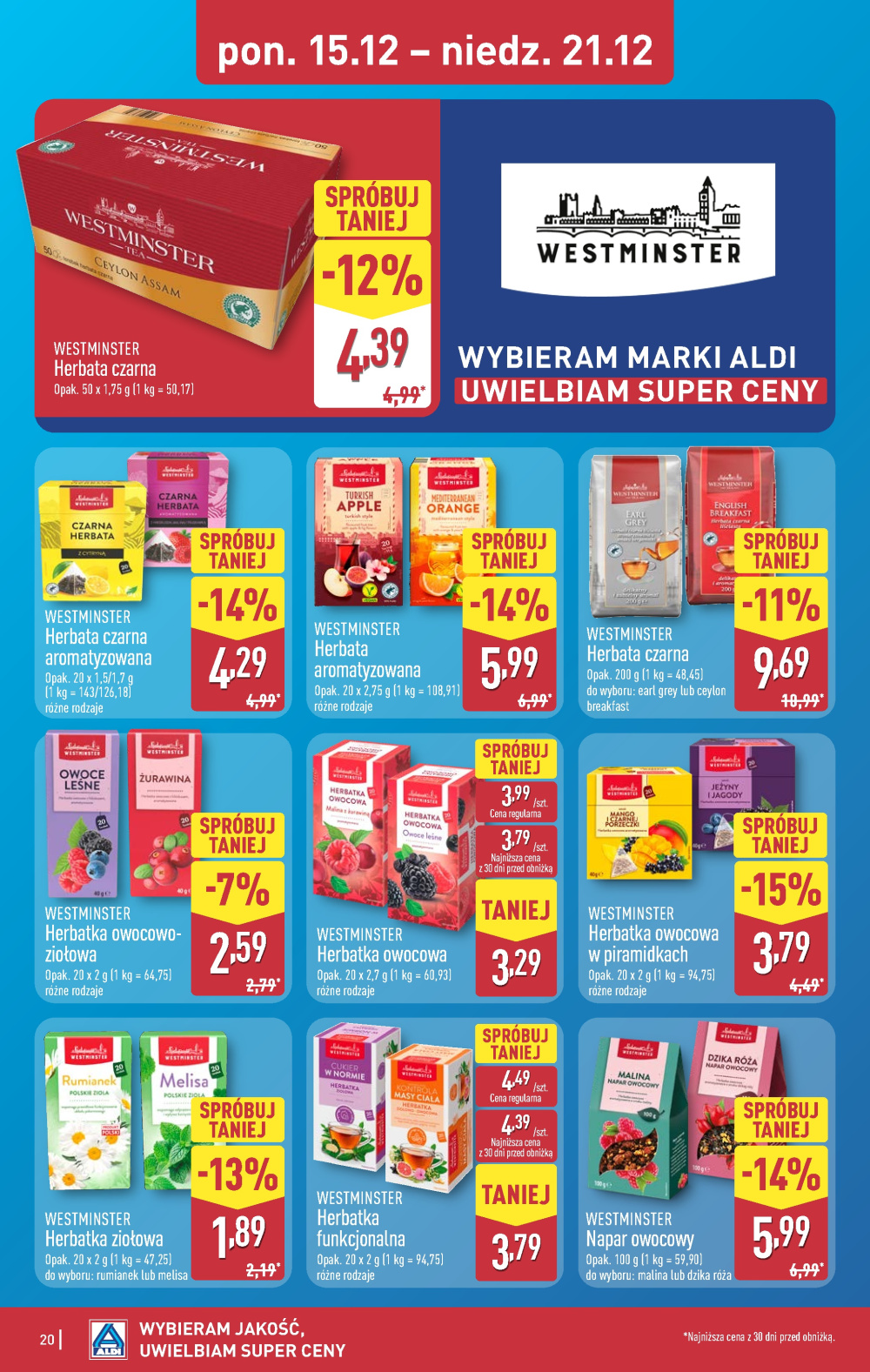 Leták Aldi offerta, Polsko - strana 20
