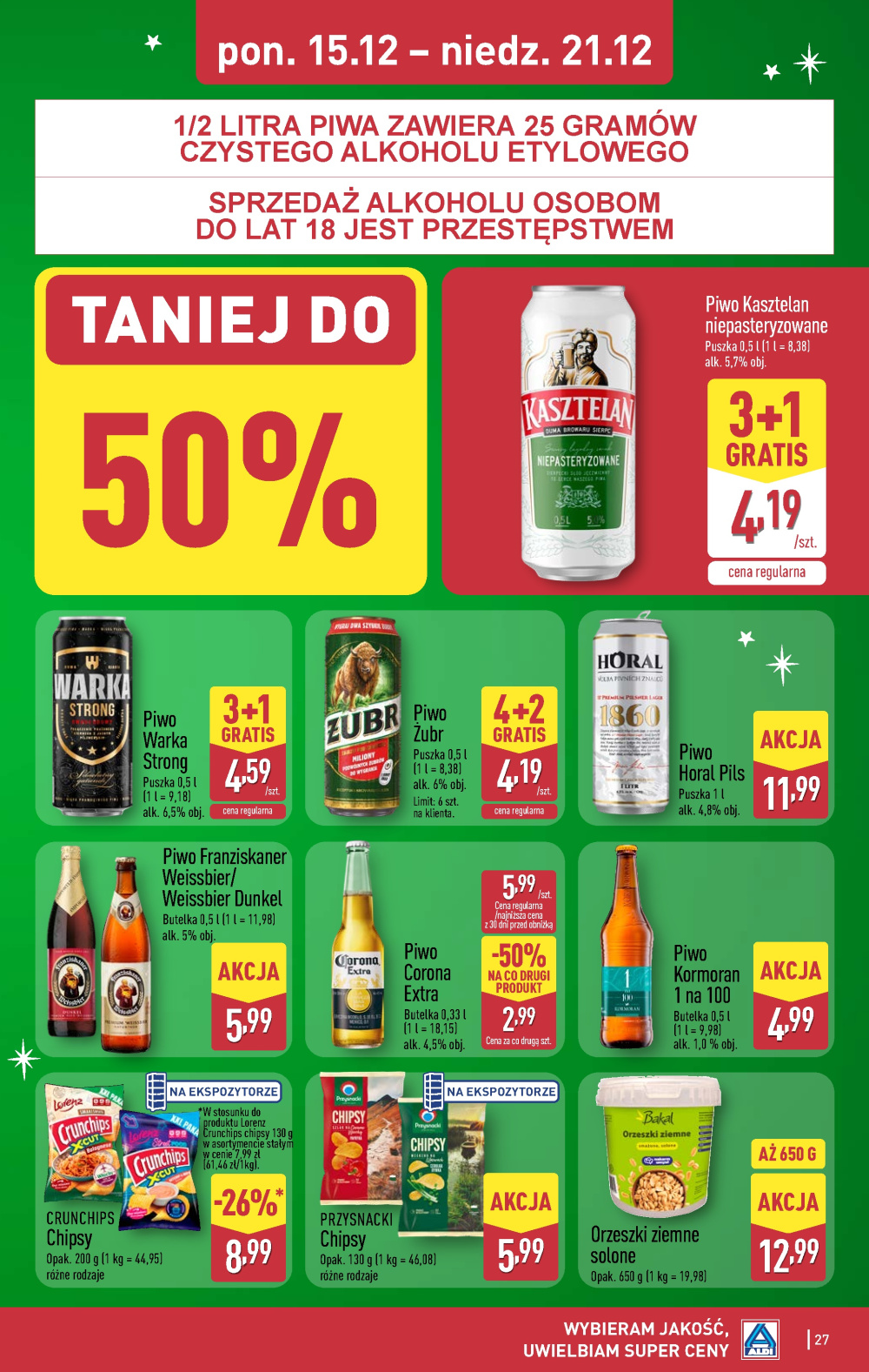 Leták Aldi offerta, Polsko - strana 27