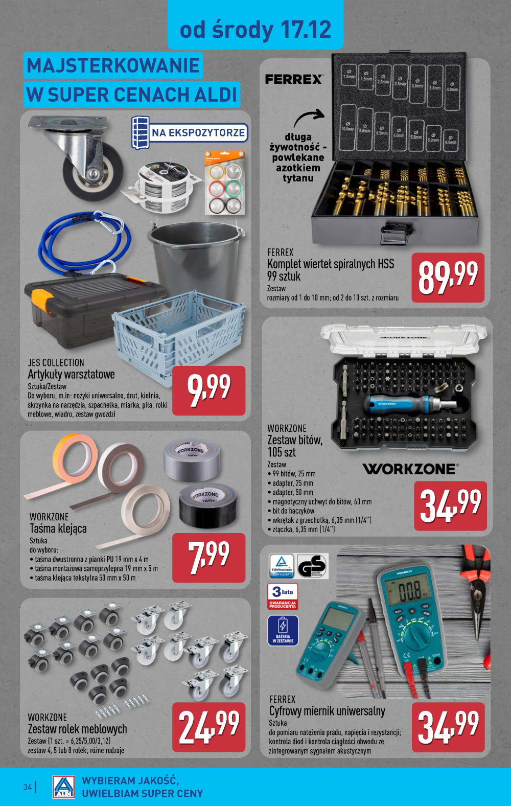 Leták Aldi offerta, Polsko - strana 34