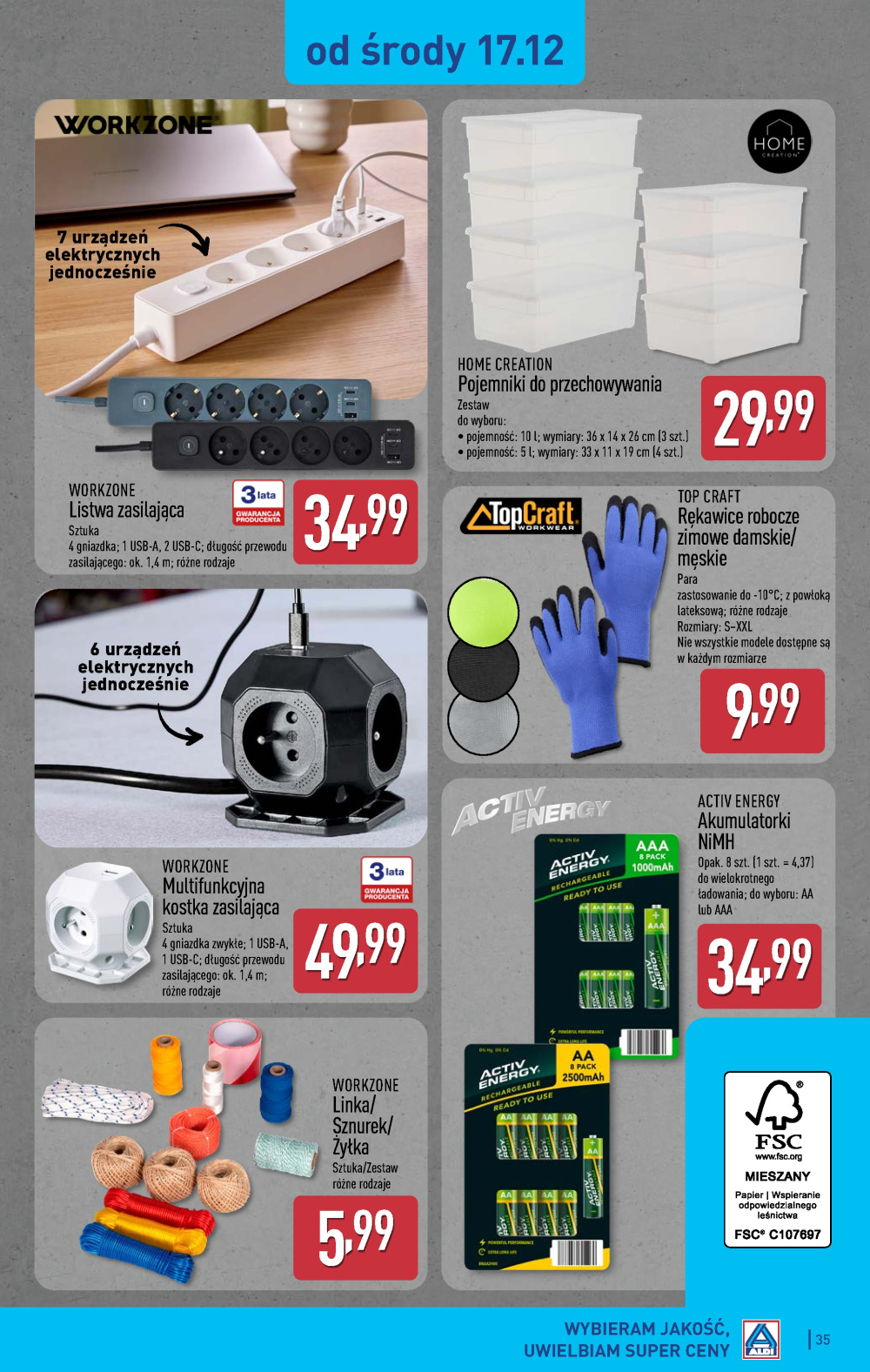 Leták Aldi offerta, Polsko - strana 35