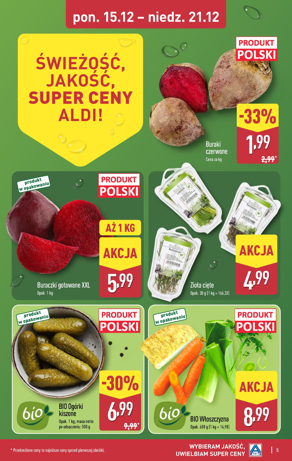 Leták Aldi offerta, Polsko - strana 5