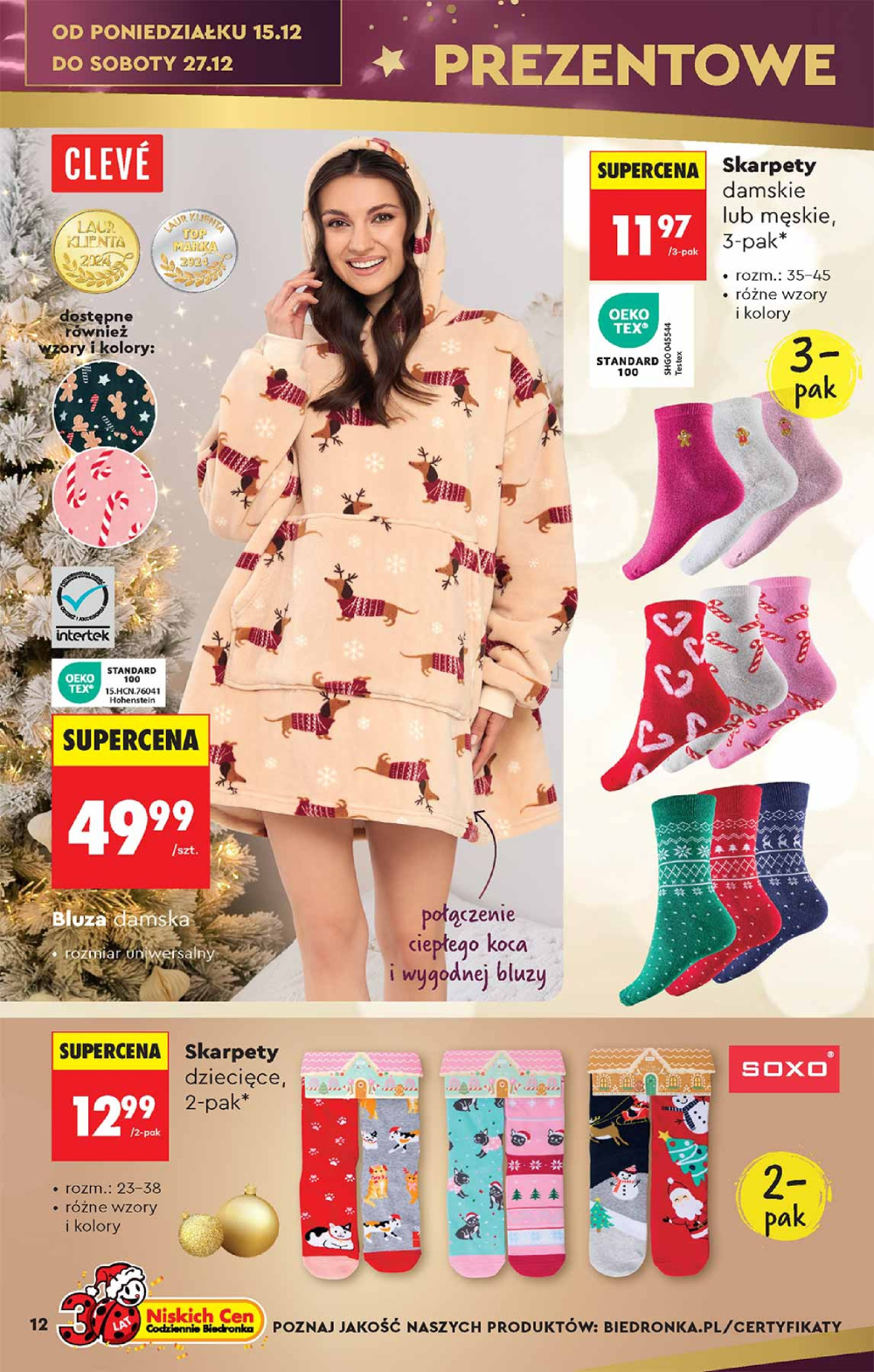 Leták Biedronka gazetka, Polsko - strana 12