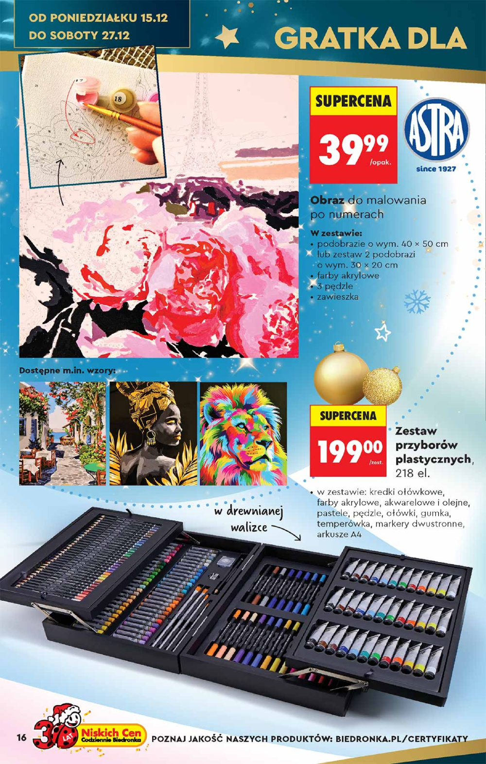 Leták Biedronka gazetka, Polsko - strana 16