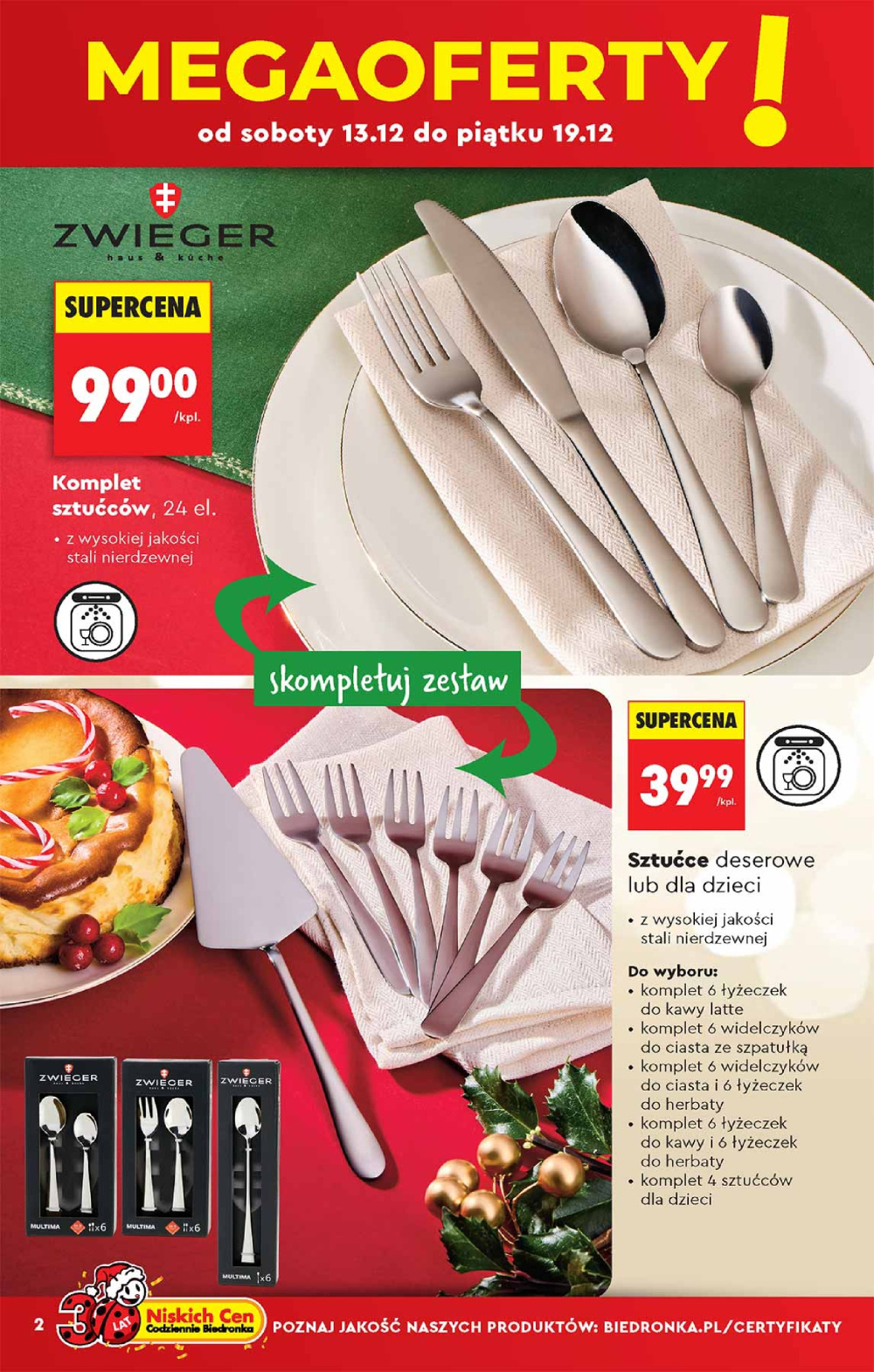 Leták Biedronka gazetka, Polsko - strana 2