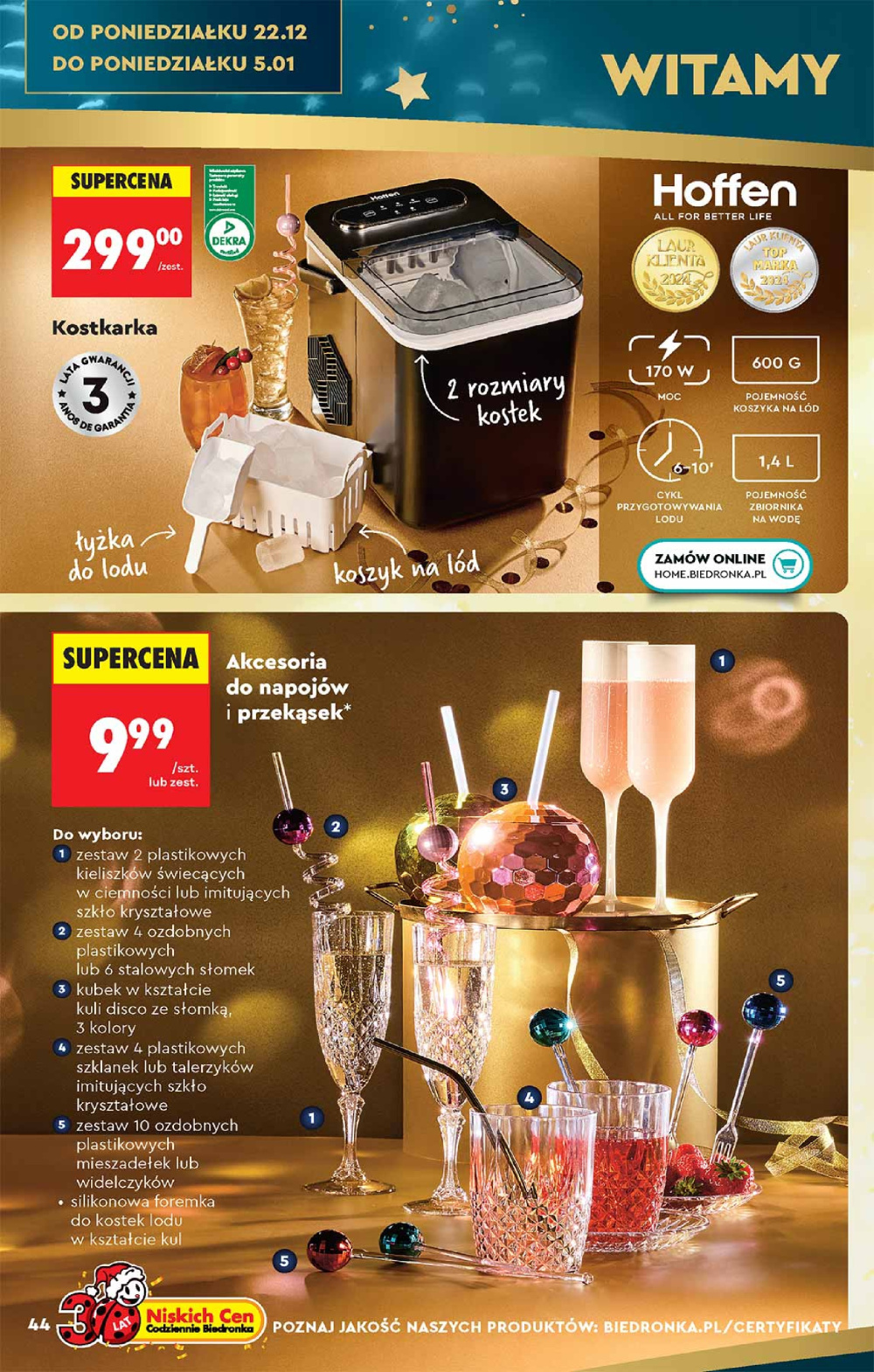 Leták Biedronka gazetka, Polsko - strana 44