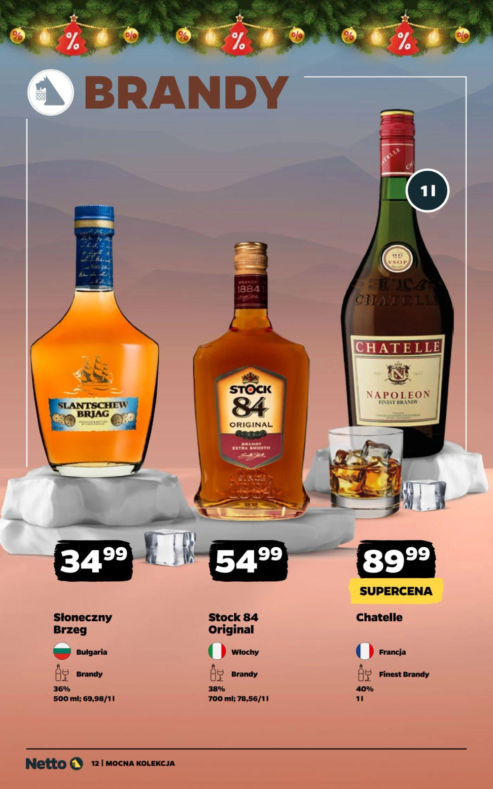 Leták Netto gazetka - Alkohol, Polsko - strana 12