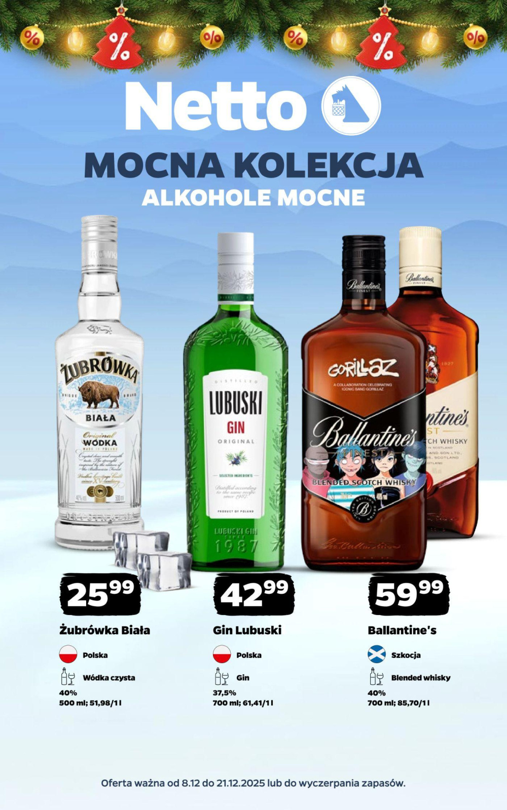 Leták Netto gazetka - Alkohol, Polsko - strana 1