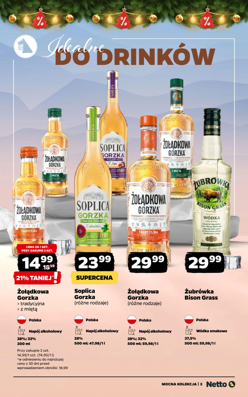 Leták Netto gazetka - Alkohol, Polsko - strana 3