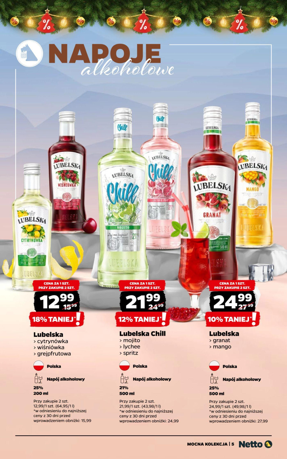 Leták Netto gazetka - Alkohol, Polsko - strana 5