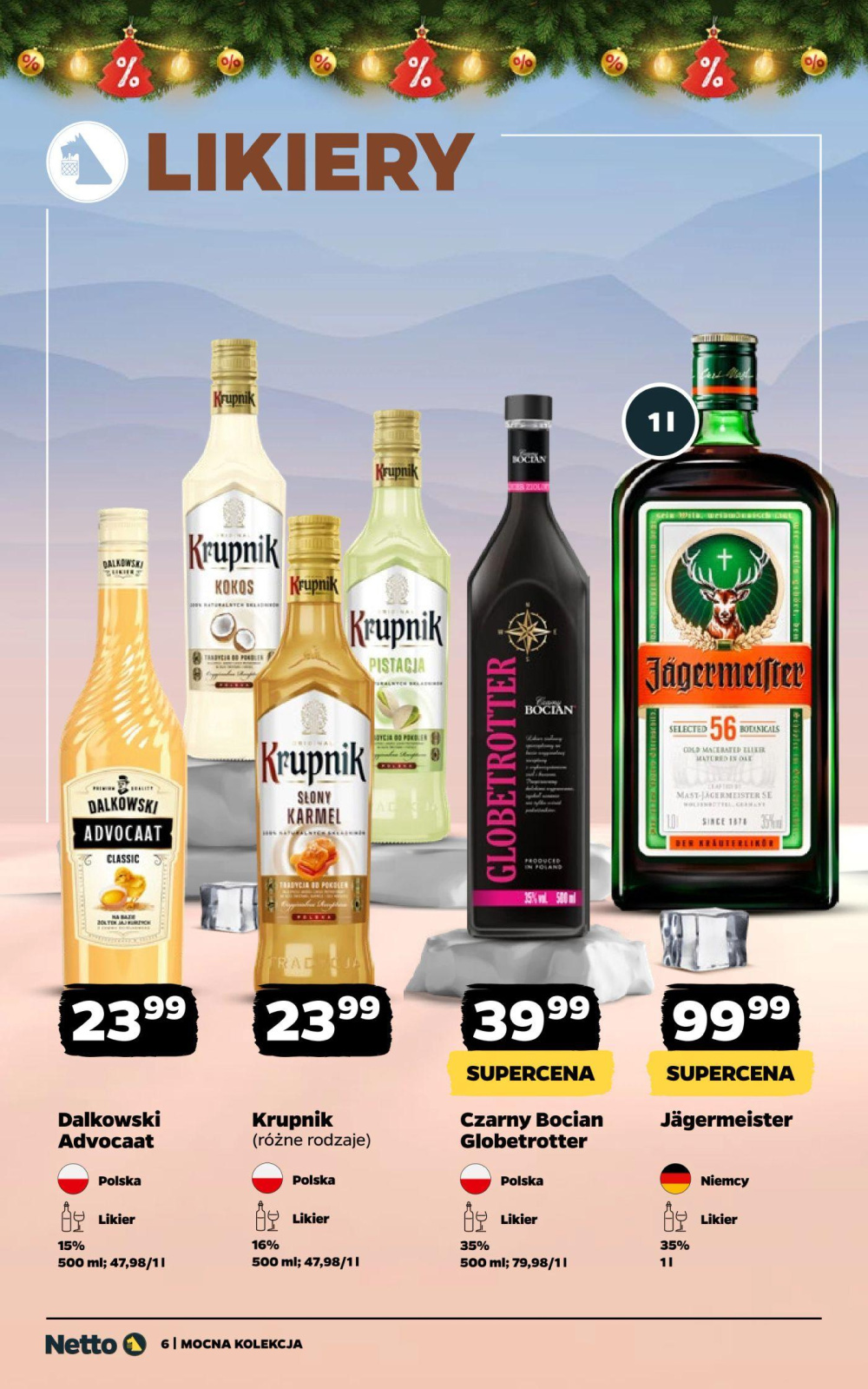 Leták Netto gazetka - Alkohol, Polsko - strana 6