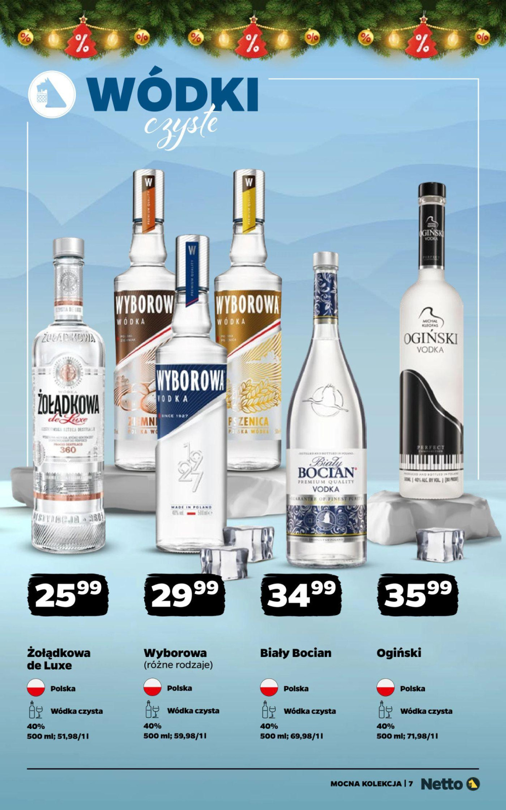 Leták Netto gazetka - Alkohol, Polsko - strana 7