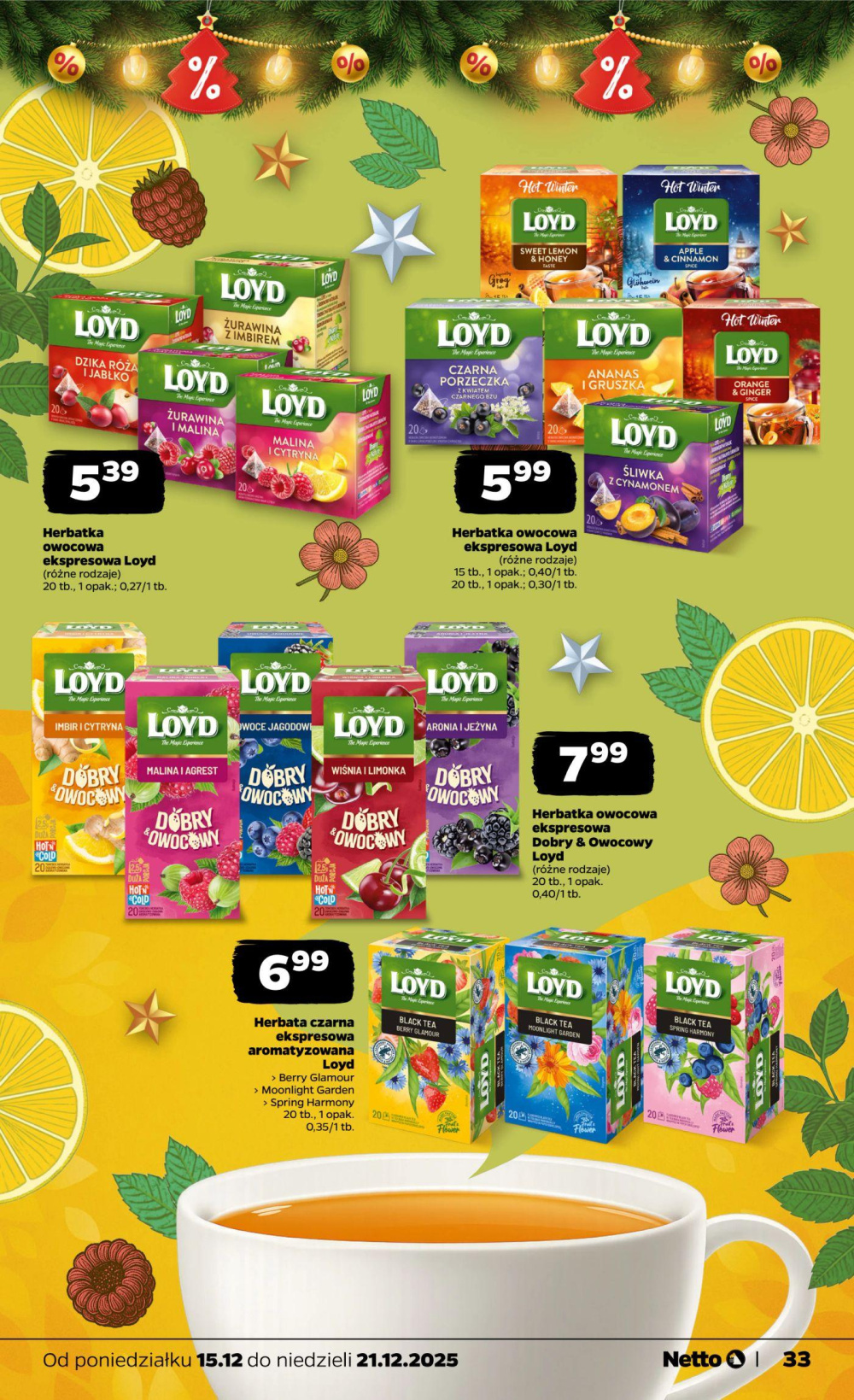 Leták Netto gazetka, Polsko - strana 33