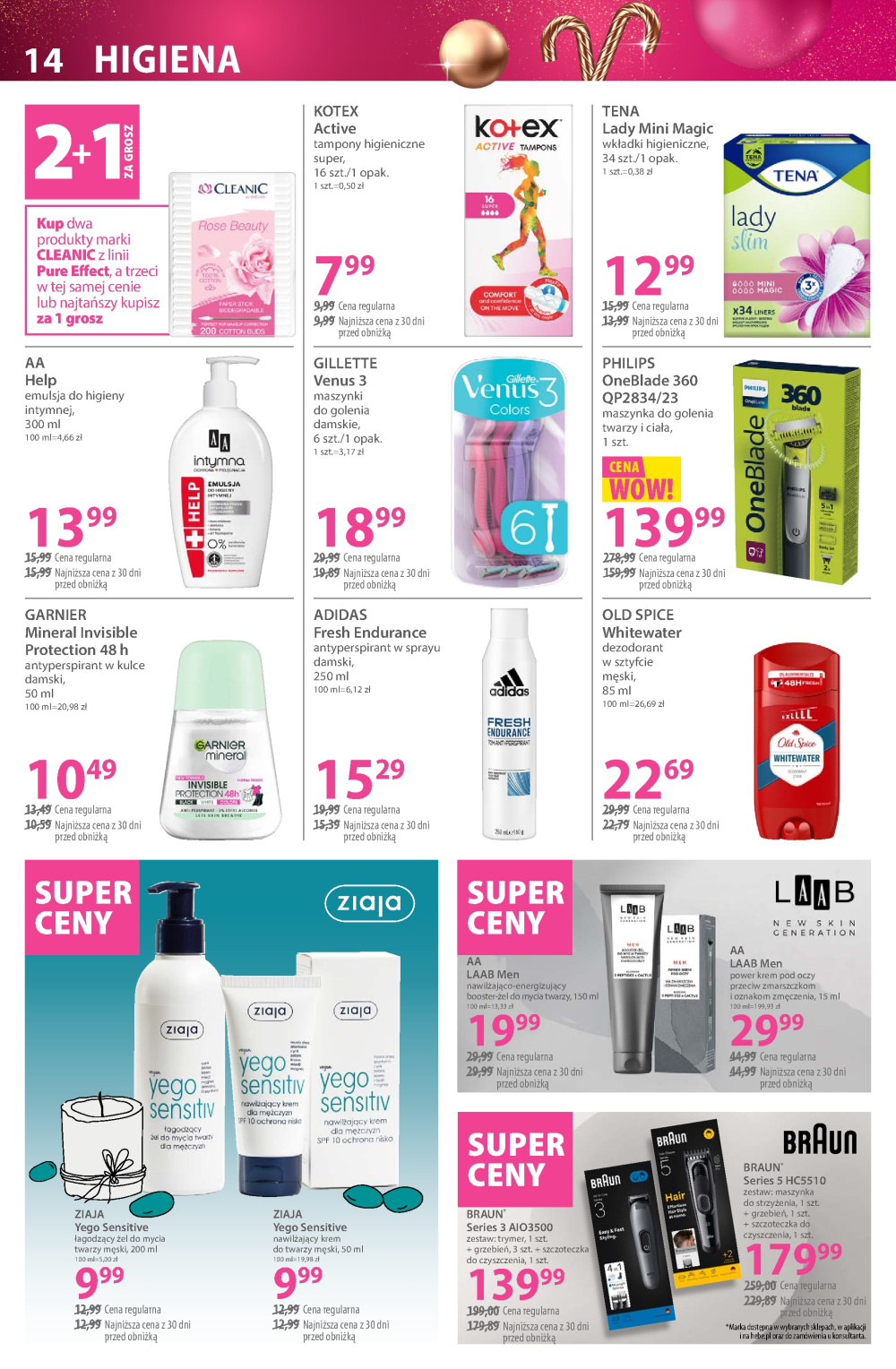 Leták Hebe - drogerie gazetka, Polsko - strana 14