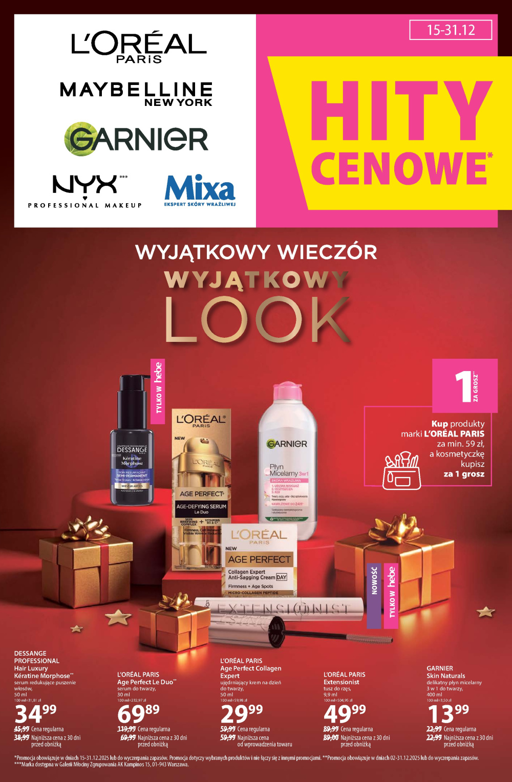 Leták Hebe - drogerie gazetka, Polsko - strana 18