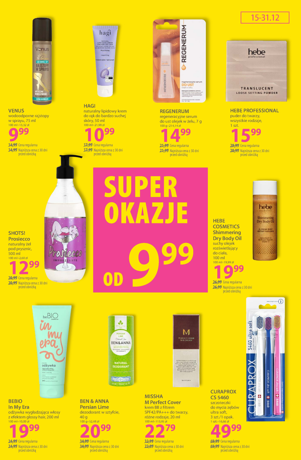 Leták Hebe - drogerie gazetka, Polsko - strana 19