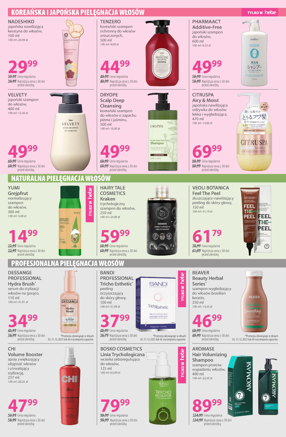 Leták Hebe - drogerie gazetka, Polsko - strana 5