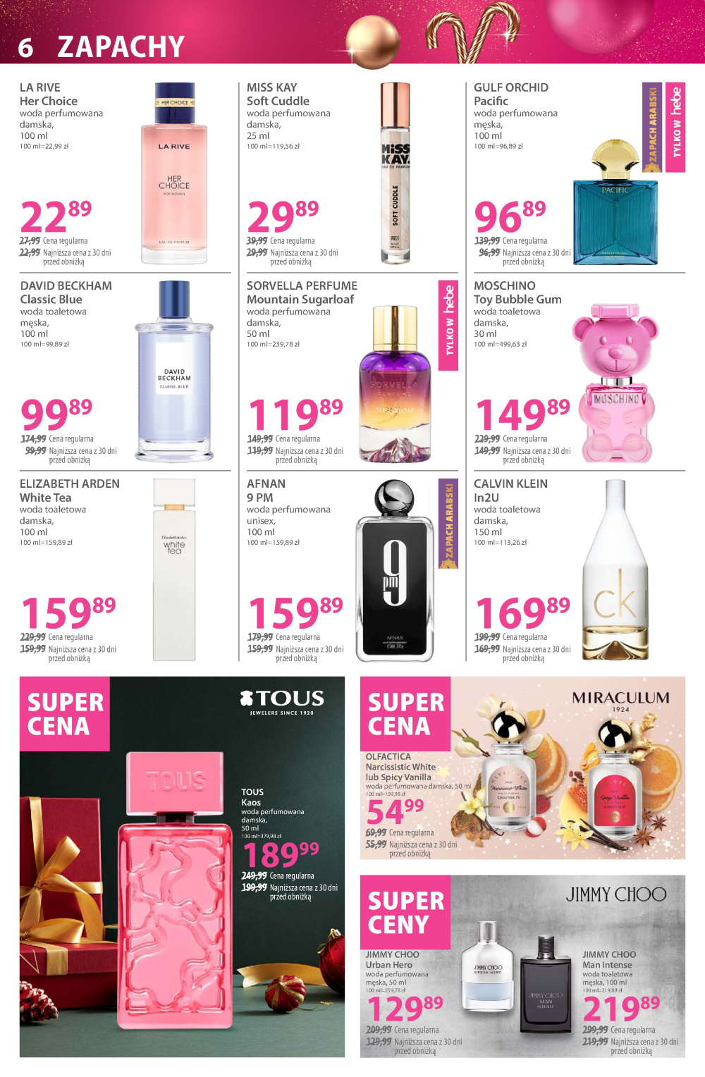 Leták Hebe - drogerie gazetka, Polsko - strana 6