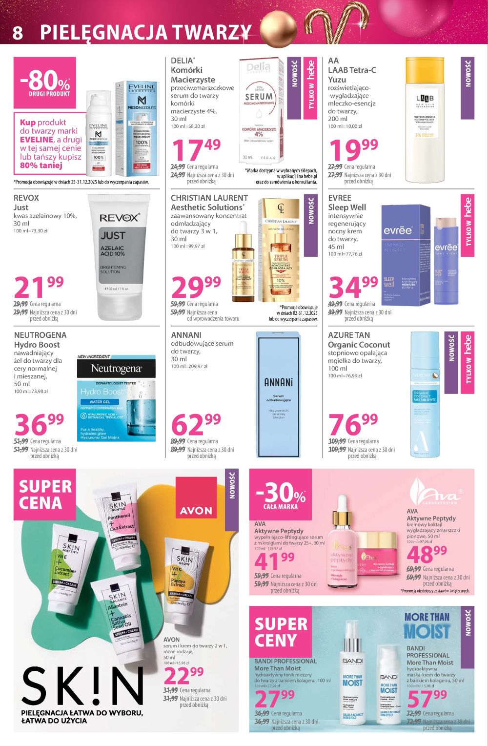 Leták Hebe - drogerie gazetka, Polsko - strana 8