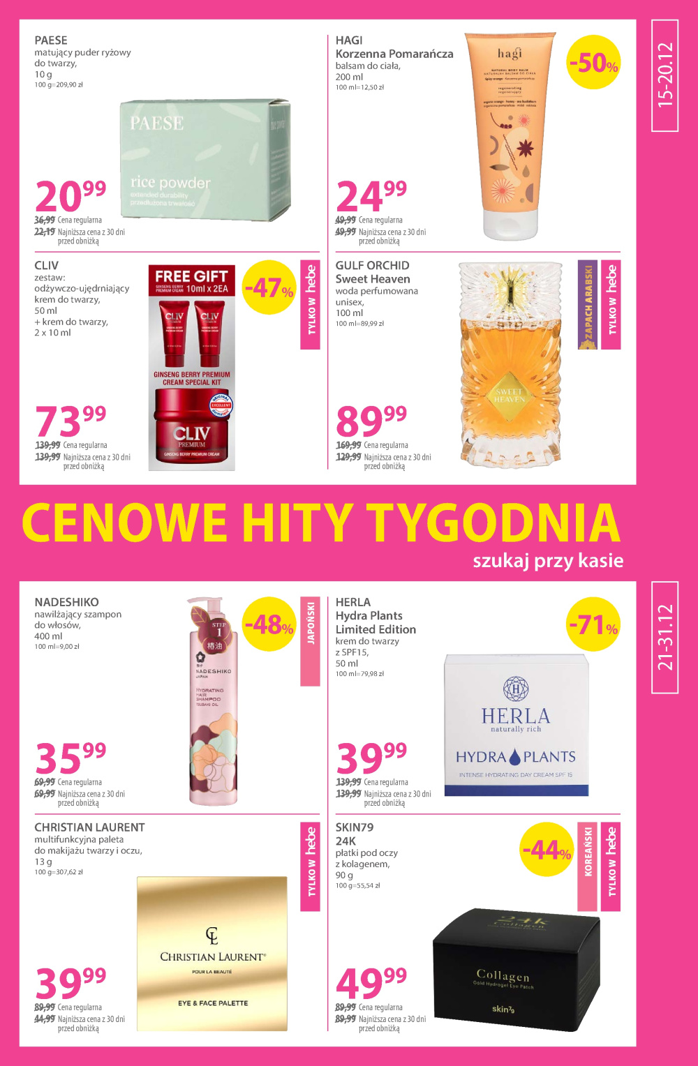 Leták Hebe - drogerie gazetka, Polsko - strana 9