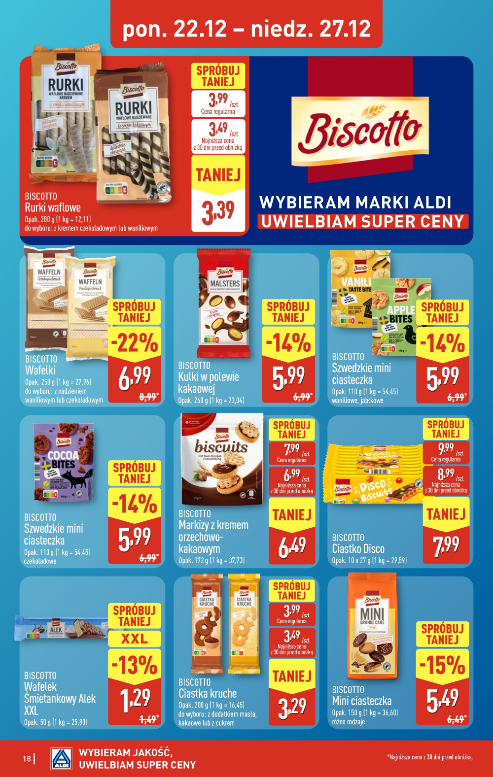 Leták Aldi offerta, Polsko - strana 18