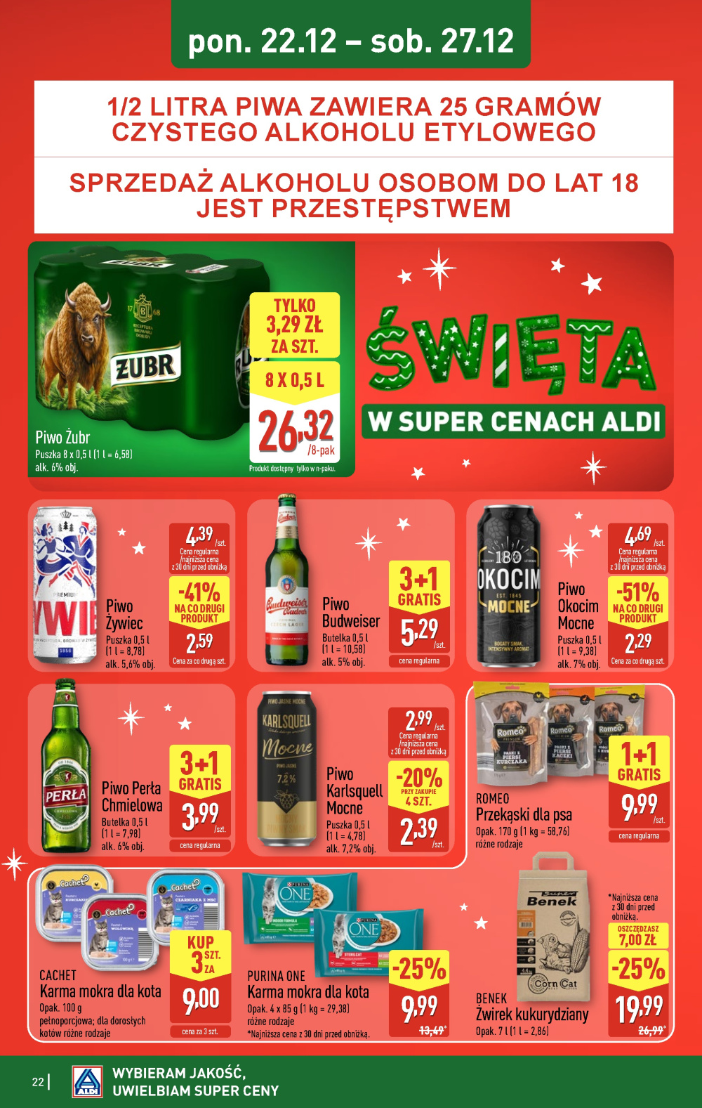 Leták Aldi offerta, Polsko - strana 22