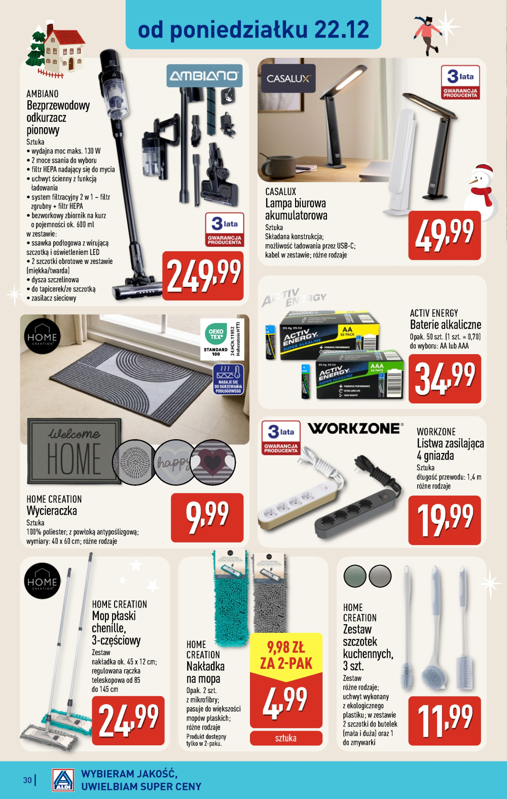 Leták Aldi offerta, Polsko - strana 30
