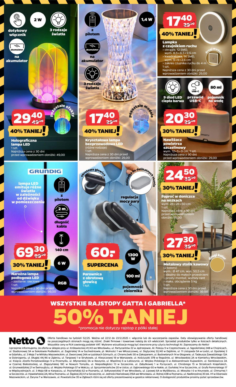 Leták Netto gazetka, Polsko - strana 22
