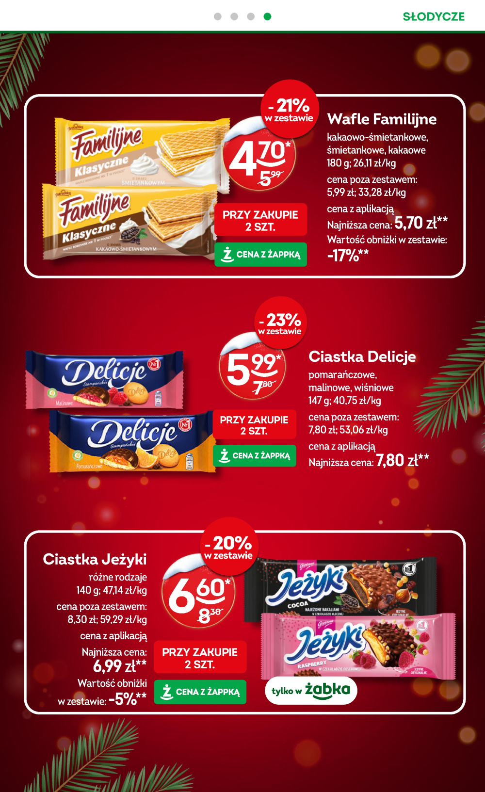 Leták Żabka gazetka, Polsko - strana 17