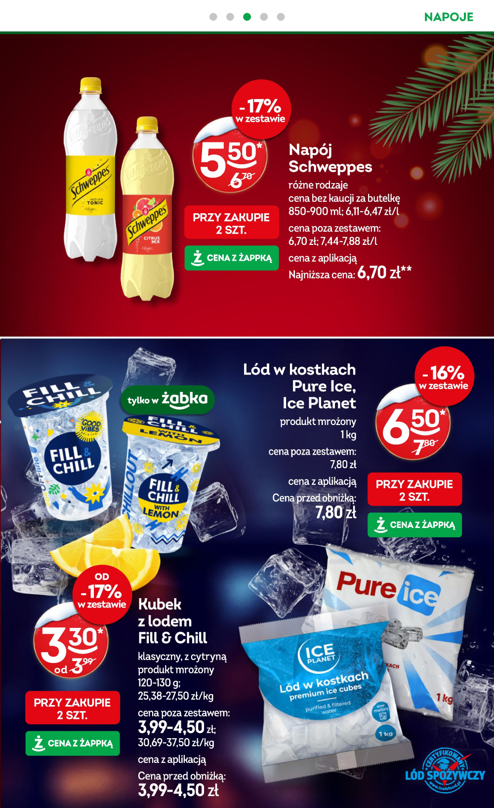 Leták Żabka gazetka, Polsko - strana 21