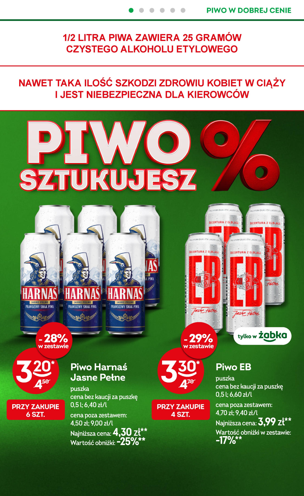 Leták Żabka gazetka, Polsko - strana 38
