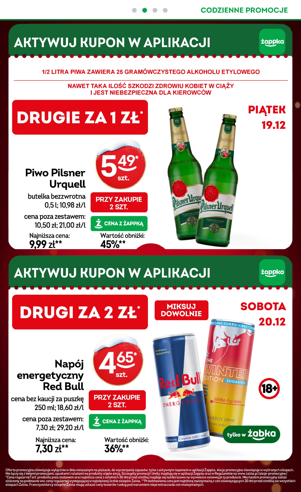 Leták Żabka gazetka, Polsko - strana 3