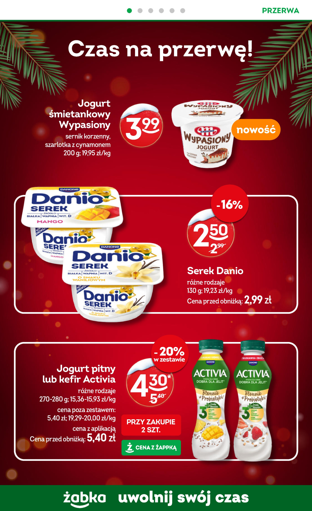 Leták Żabka gazetka, Polsko - strana 48