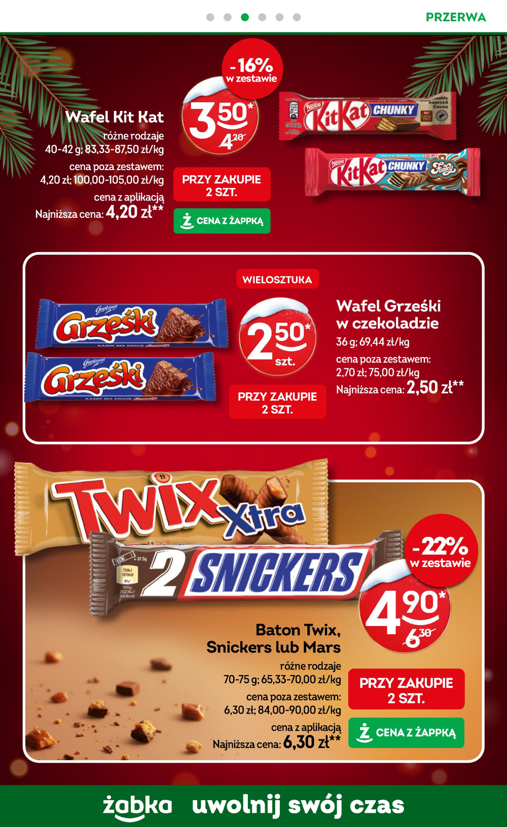 Leták Żabka gazetka, Polsko - strana 50