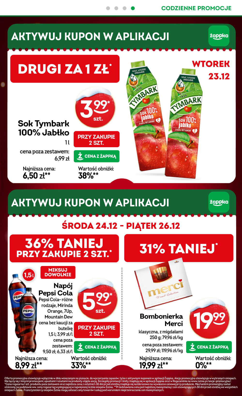 Leták Żabka gazetka, Polsko - strana 5