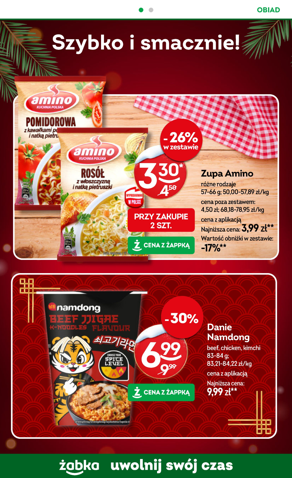 Leták Żabka gazetka, Polsko - strana 60