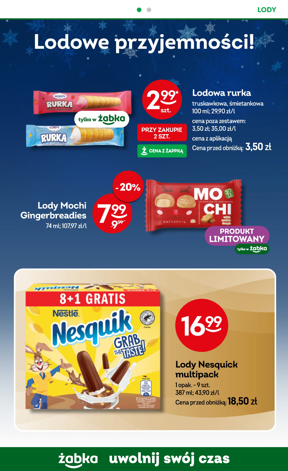 Leták Żabka gazetka, Polsko - strana 62