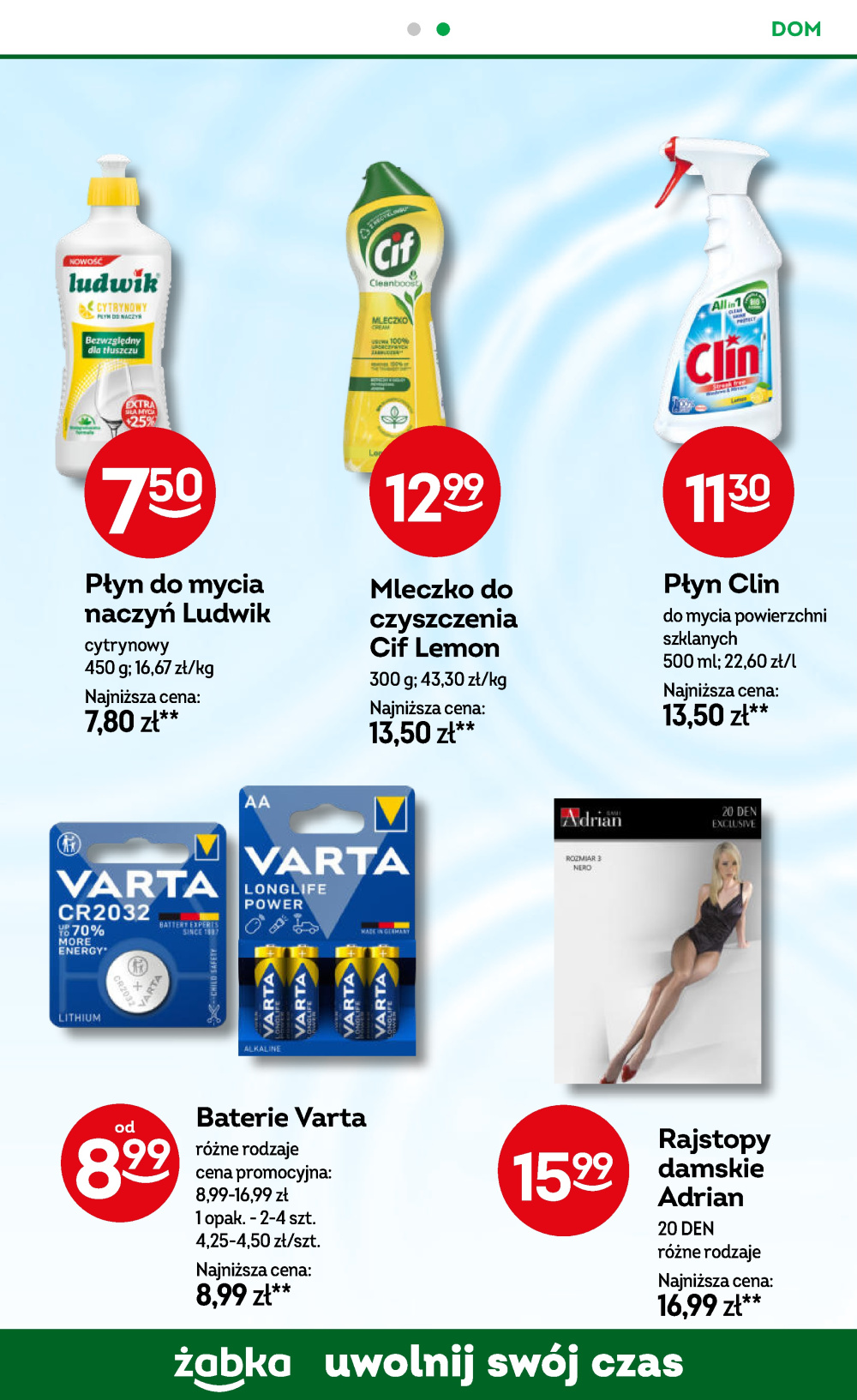 Leták Żabka gazetka, Polsko - strana 65