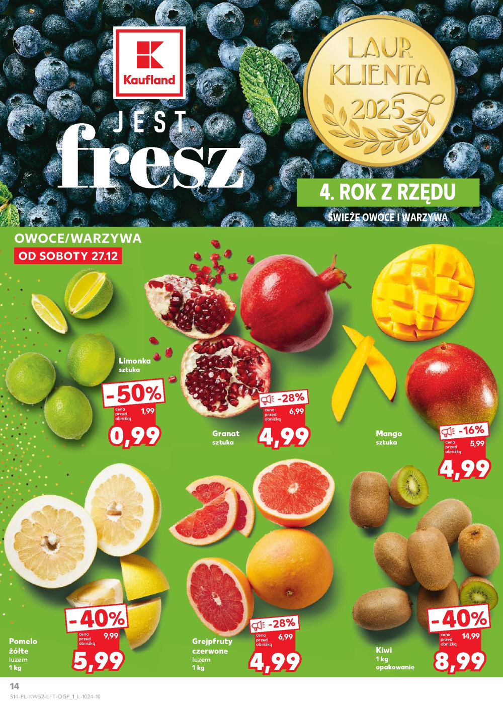 Leták Kaufland gazetka Cieszyn, Polsko - strana 14