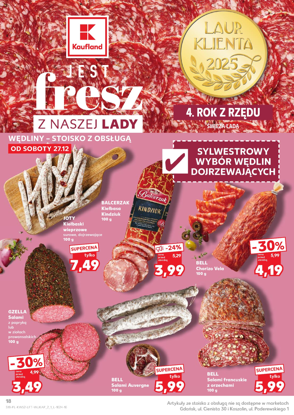Leták Kaufland gazetka Cieszyn, Polsko - strana 18