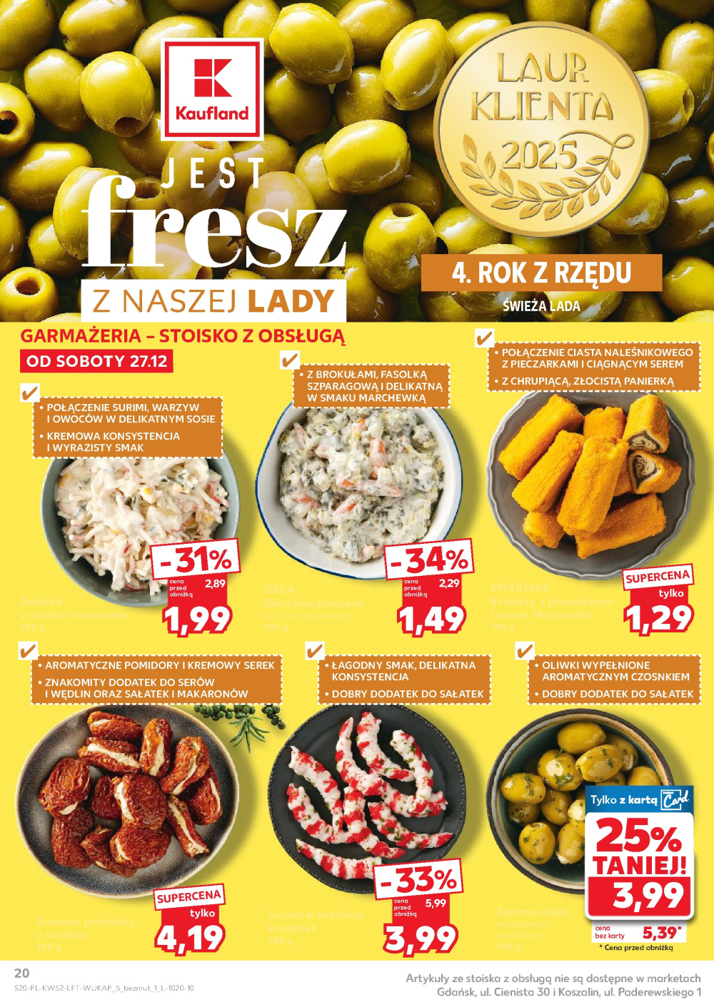 Leták Kaufland gazetka Cieszyn, Polsko - strana 20